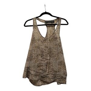 Patterson J. Kincaid Animal Print Tank Top